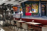 The style is artistic, possibly illustrative or photographic with a warm, inviting filter.
