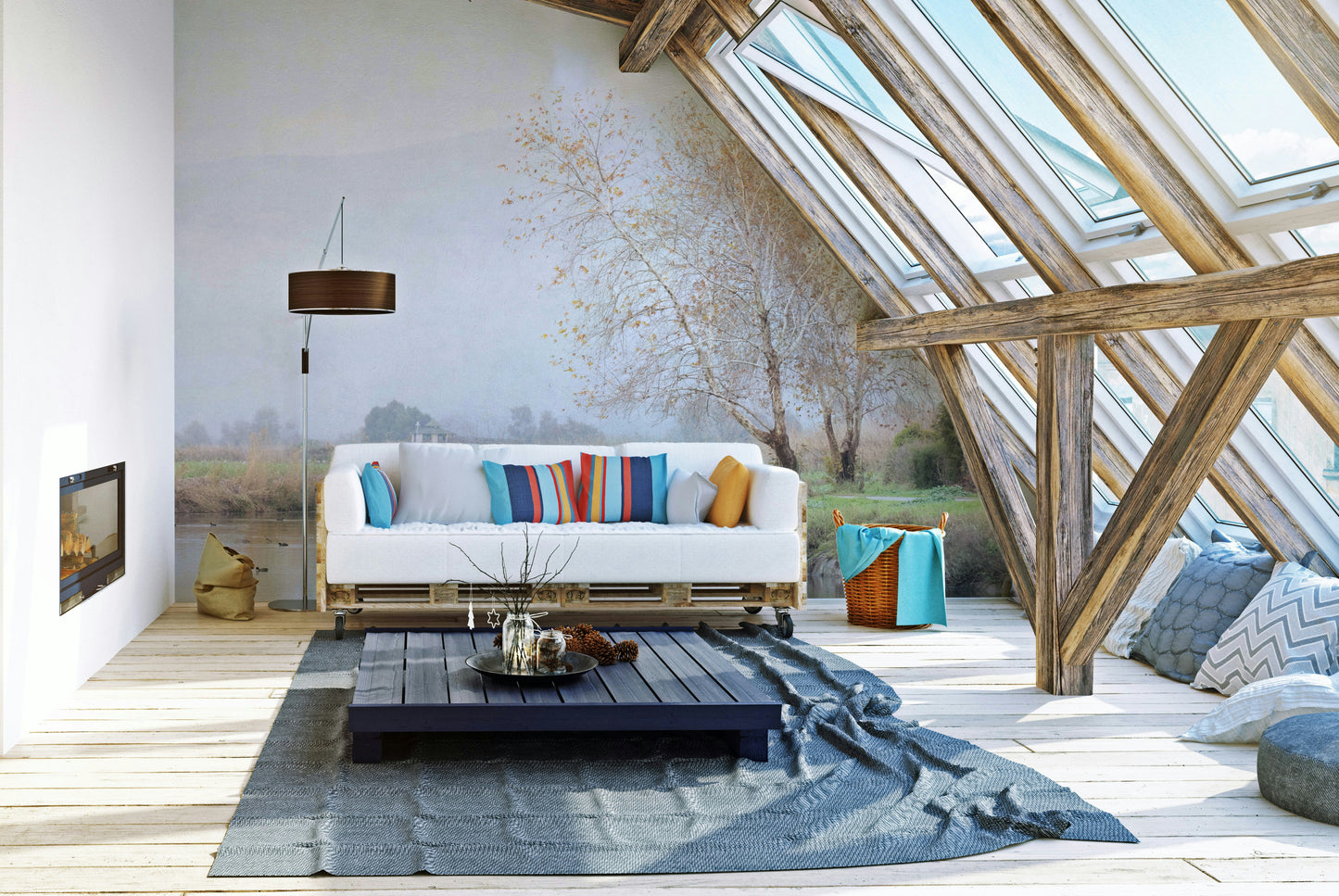 The scene is captured with the detail and realism of nature photography.
