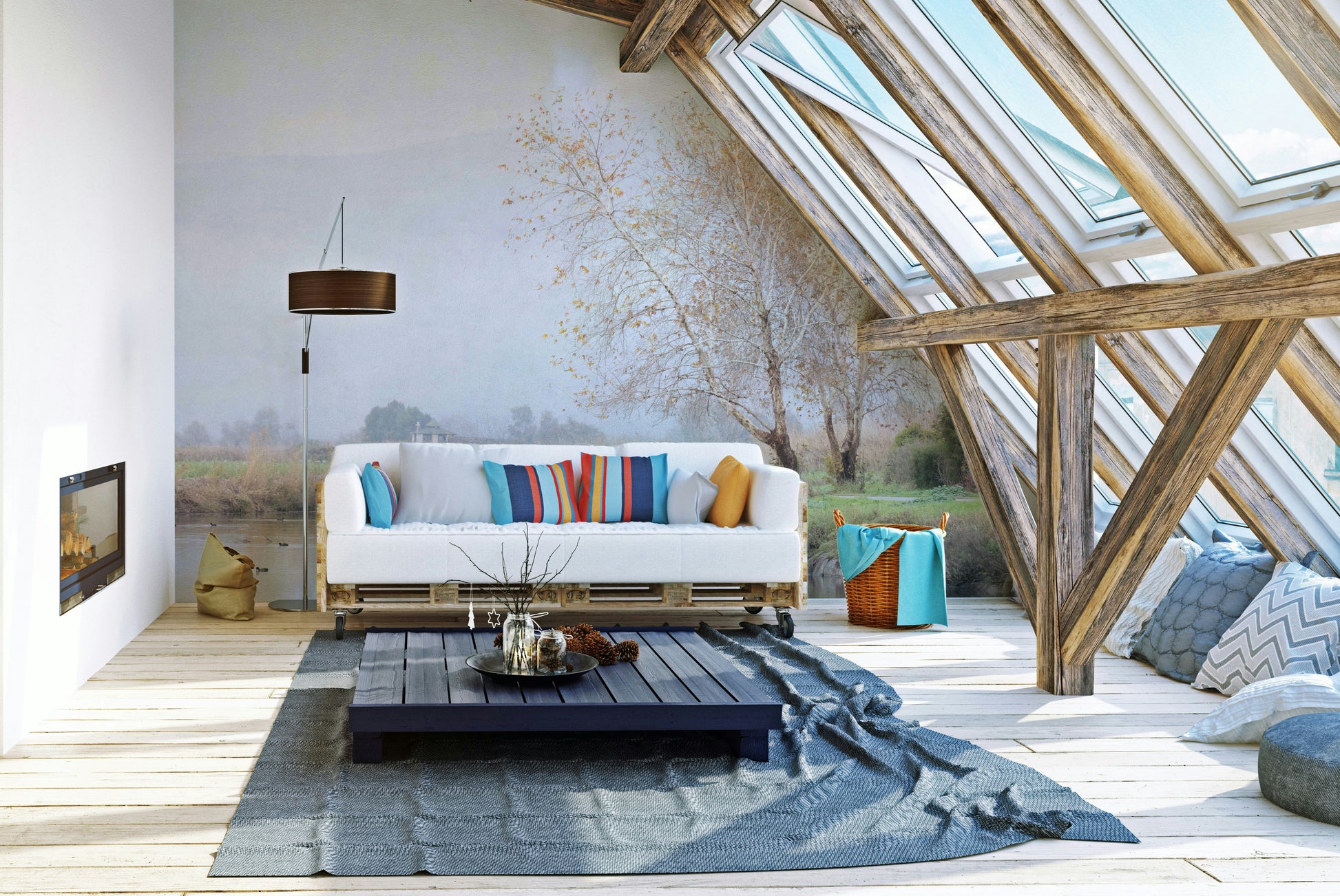 The scene is captured with the detail and realism of nature photography.
