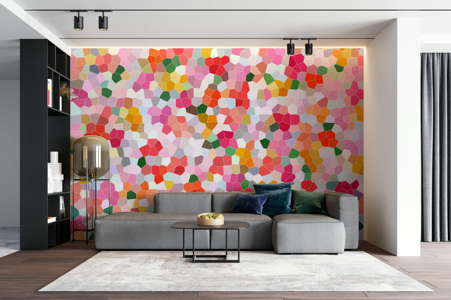 Captures the essence of light and color play.
