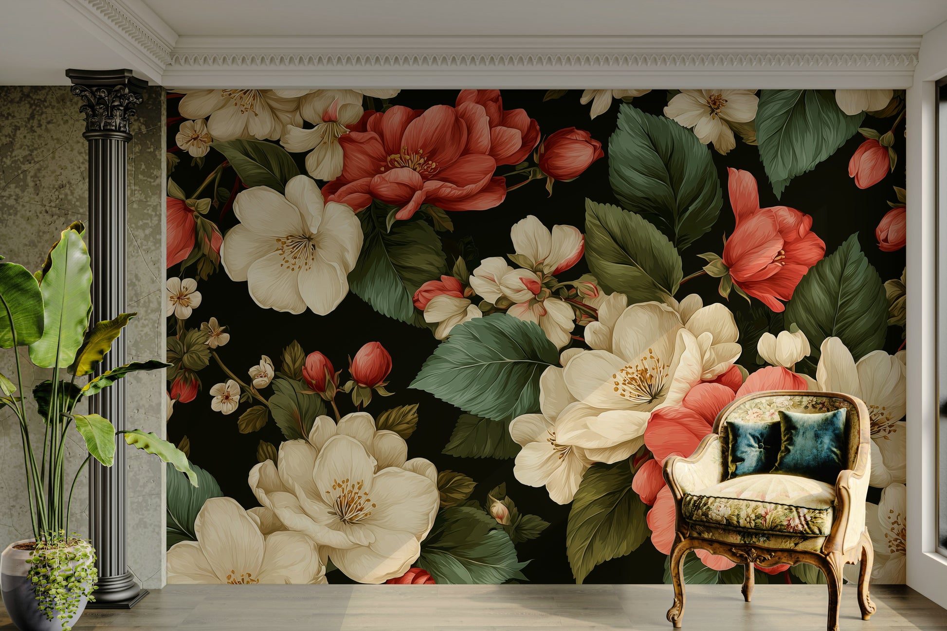 It gives a feeling of luxurious and understated elegance.
