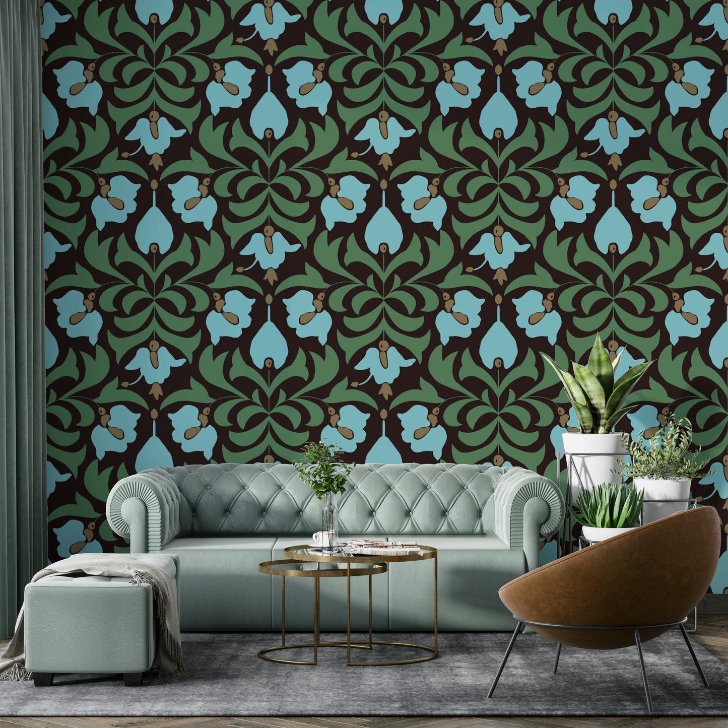 Suitable for a minimalist or serene interior.
