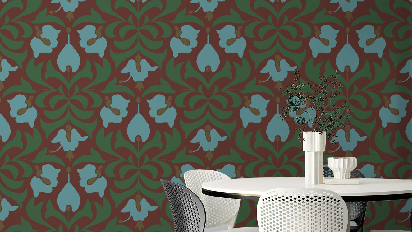 It gives a feeling of serene charm and organic elegance.
