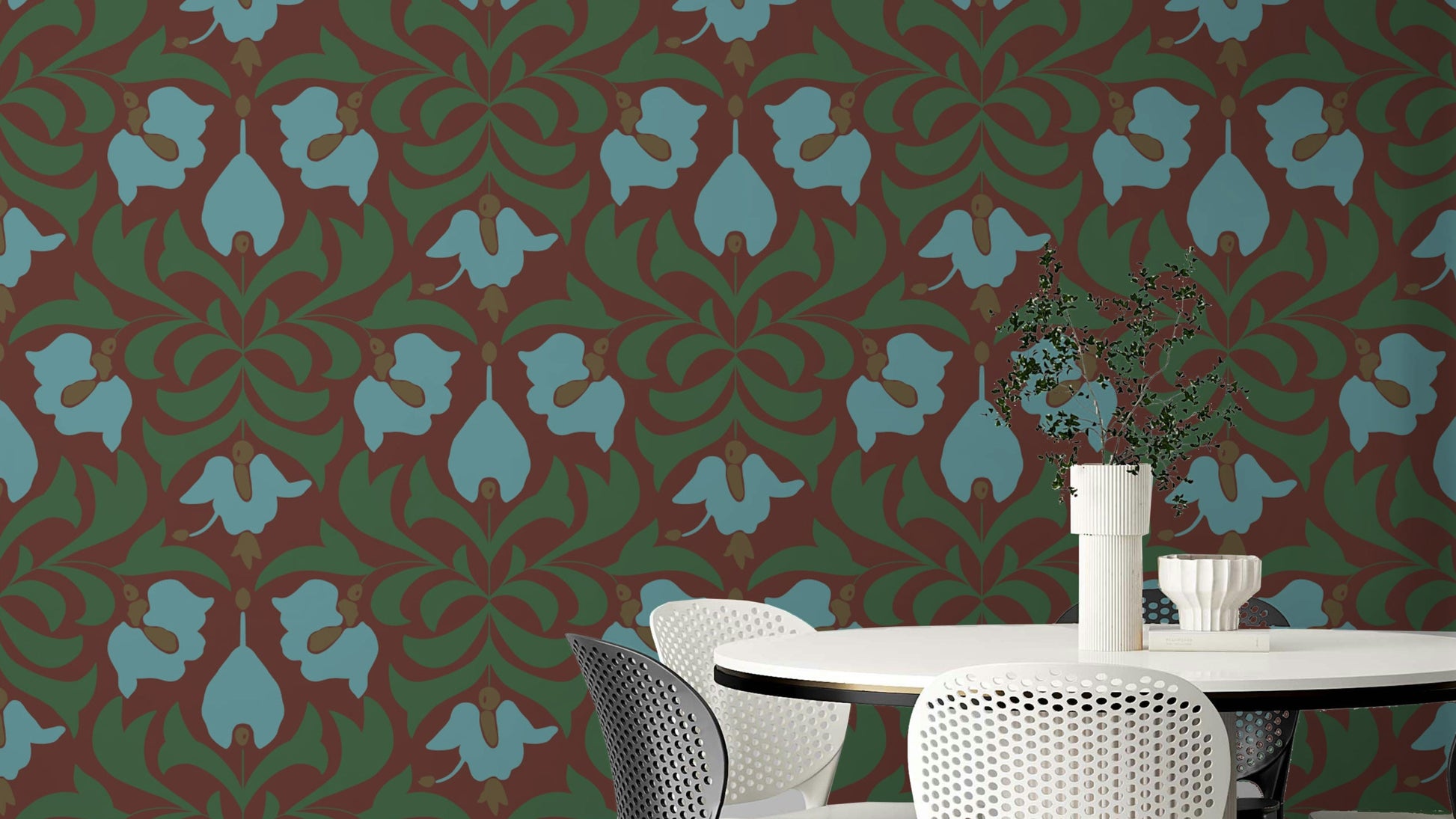 It gives a feeling of serene charm and organic elegance.
