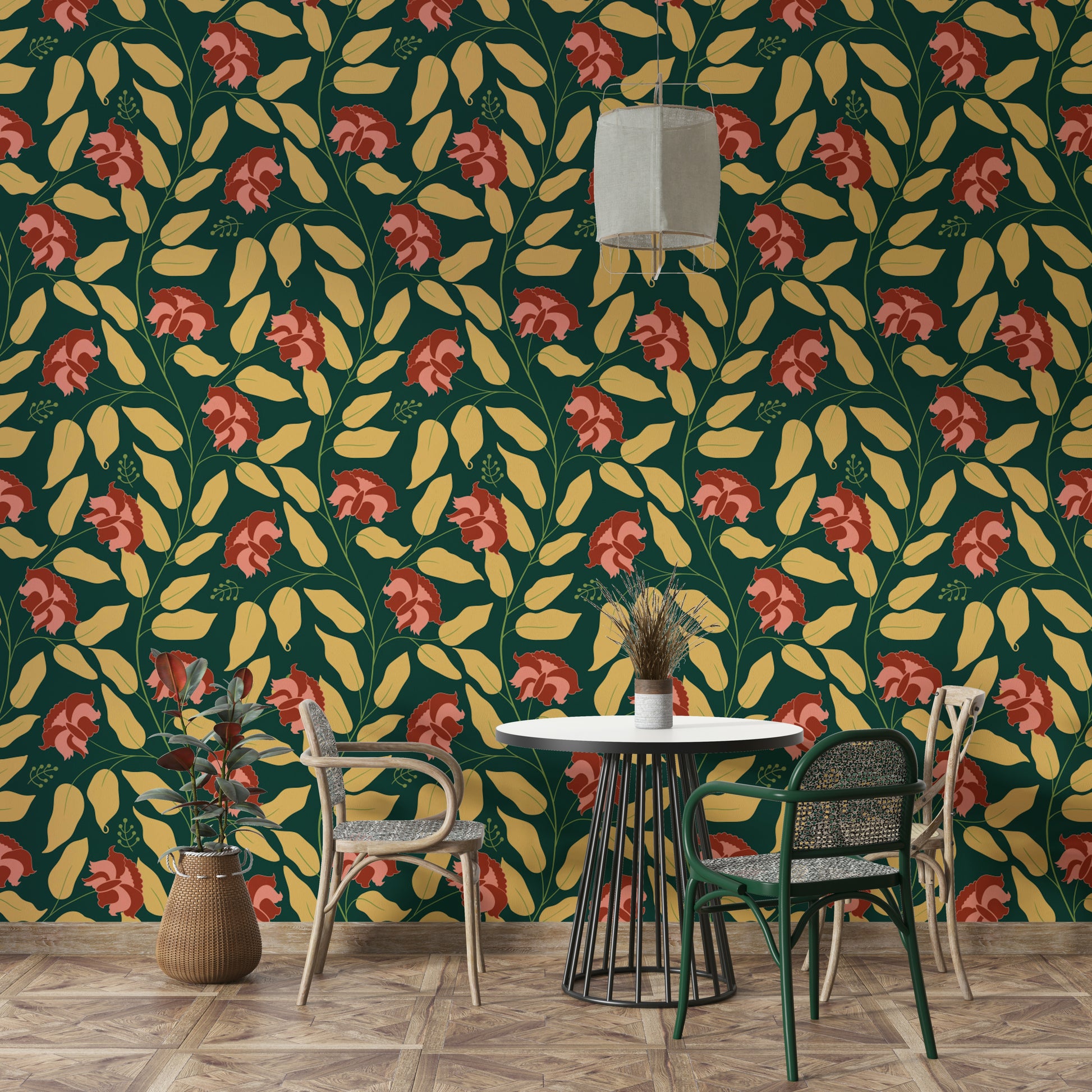 There's a strong sense of wonder, natural beauty, and peaceful abundance.
