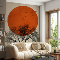 The texture appears smooth and ethereal, like soft light or a painted sky.
