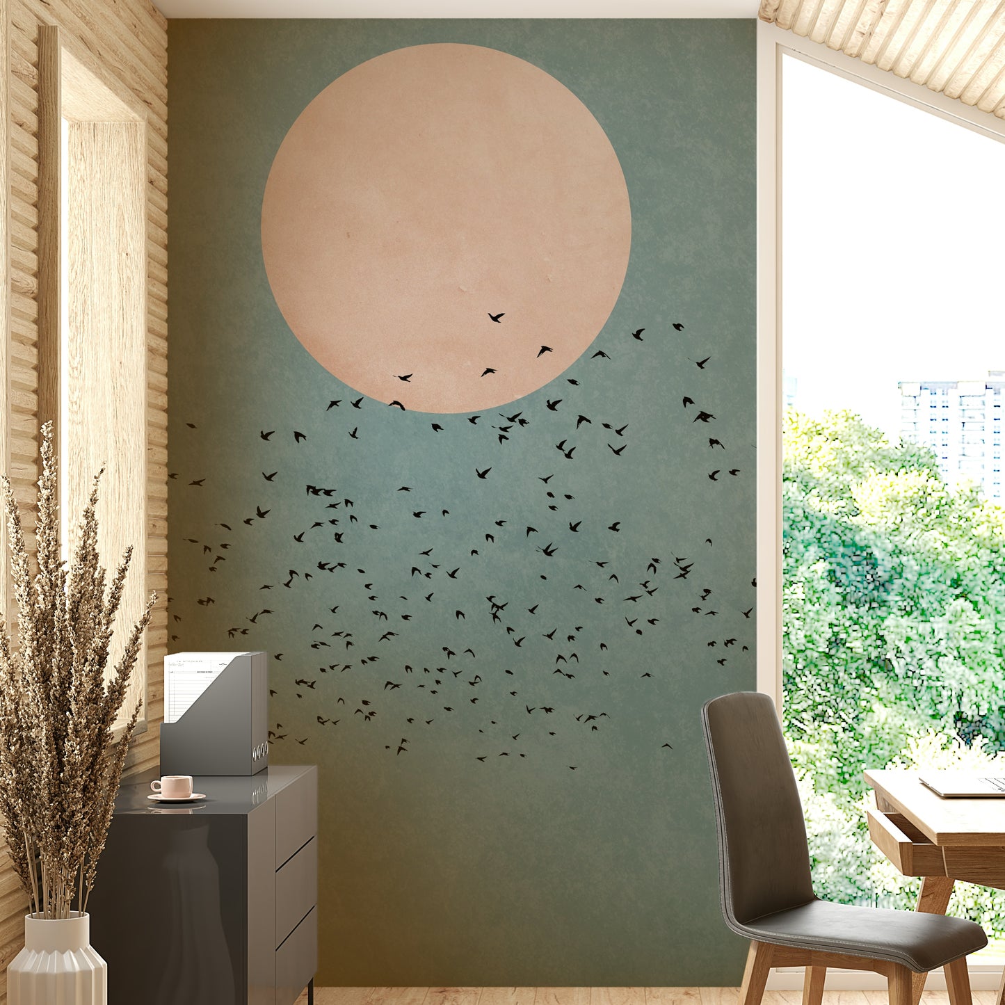 There's a strong sense of lightness, movement, and boundless possibility.
