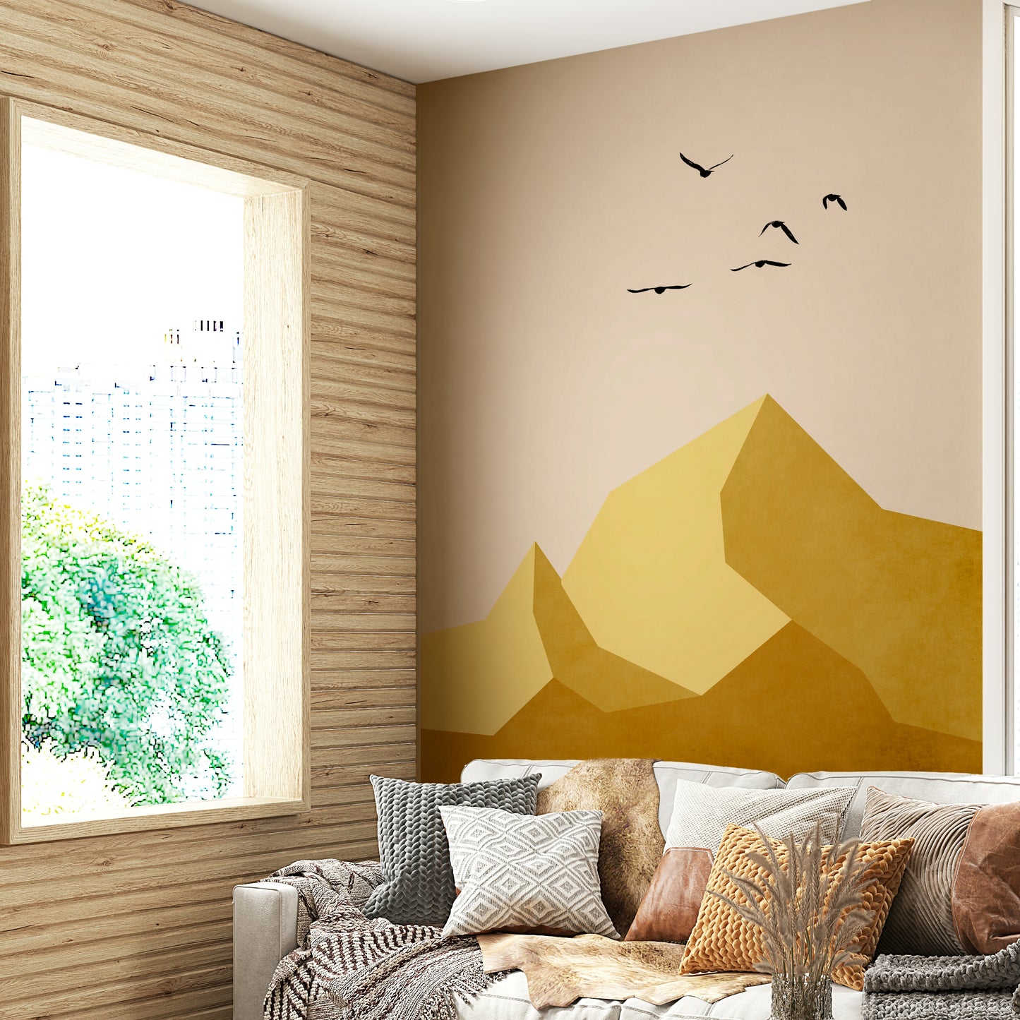 It gives a feeling of awe-inspiring beauty and vastness.
