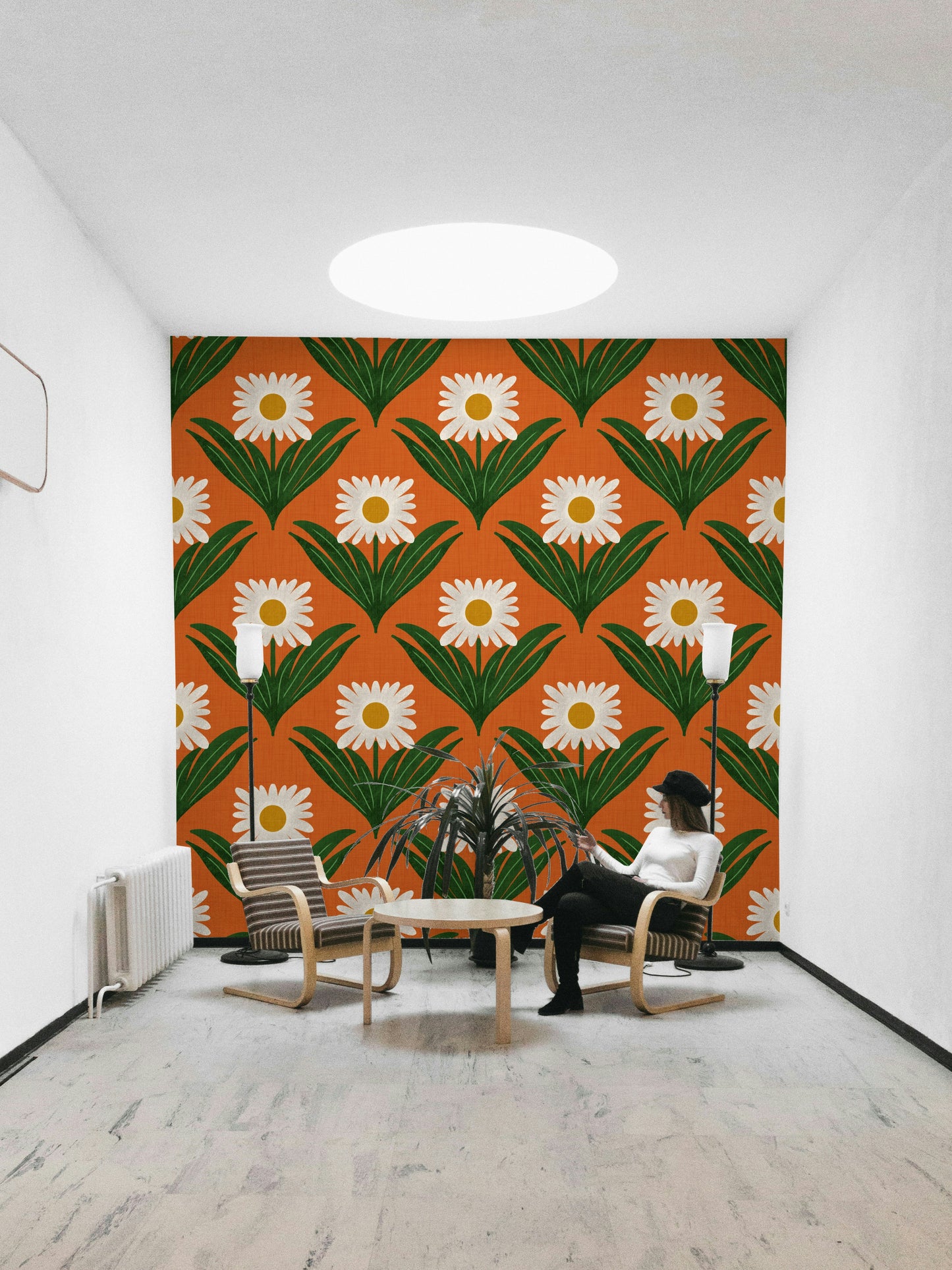 Bright, contrasting colors are used, typical of the era.
