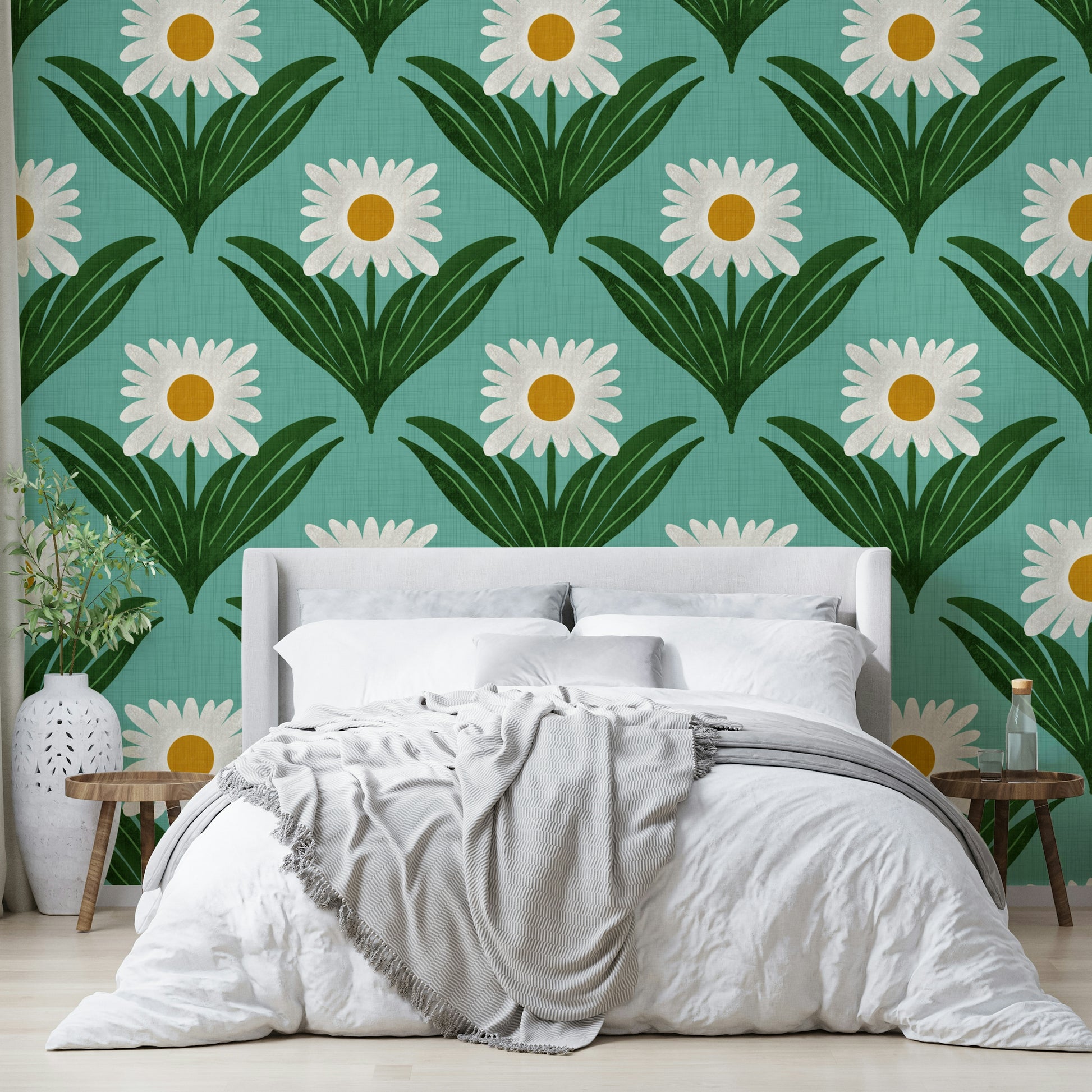 Bright, contrasting colors are used, typical of the era.
