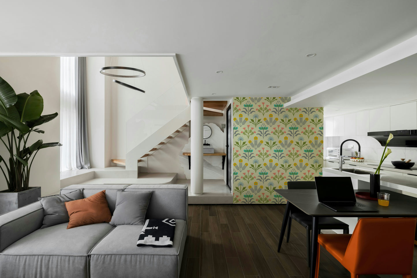 The color palette includes soft pastel yellow and warm cream hues.
