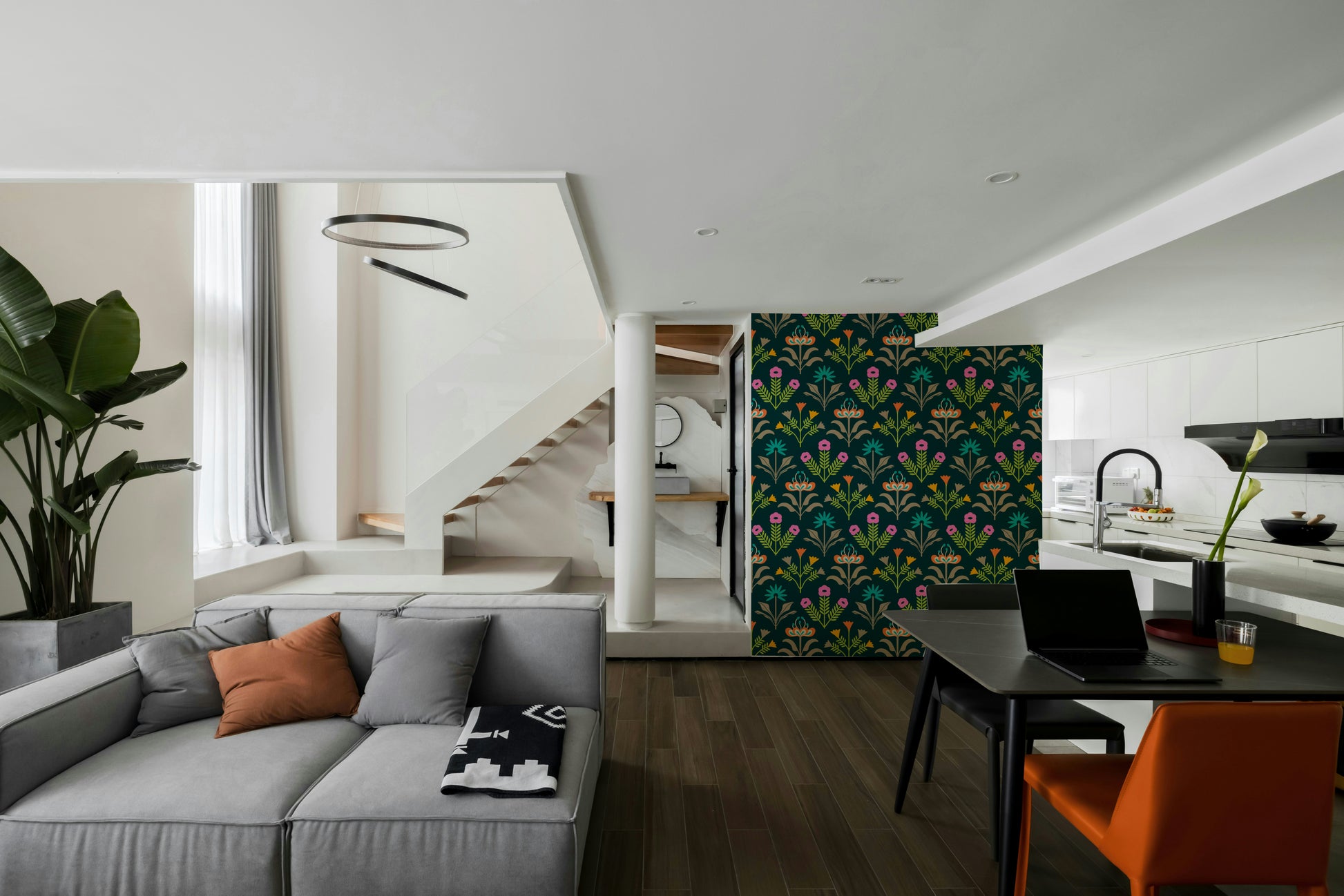 Suitable for a modern, Scandinavian, retro, or eclectic interior.
