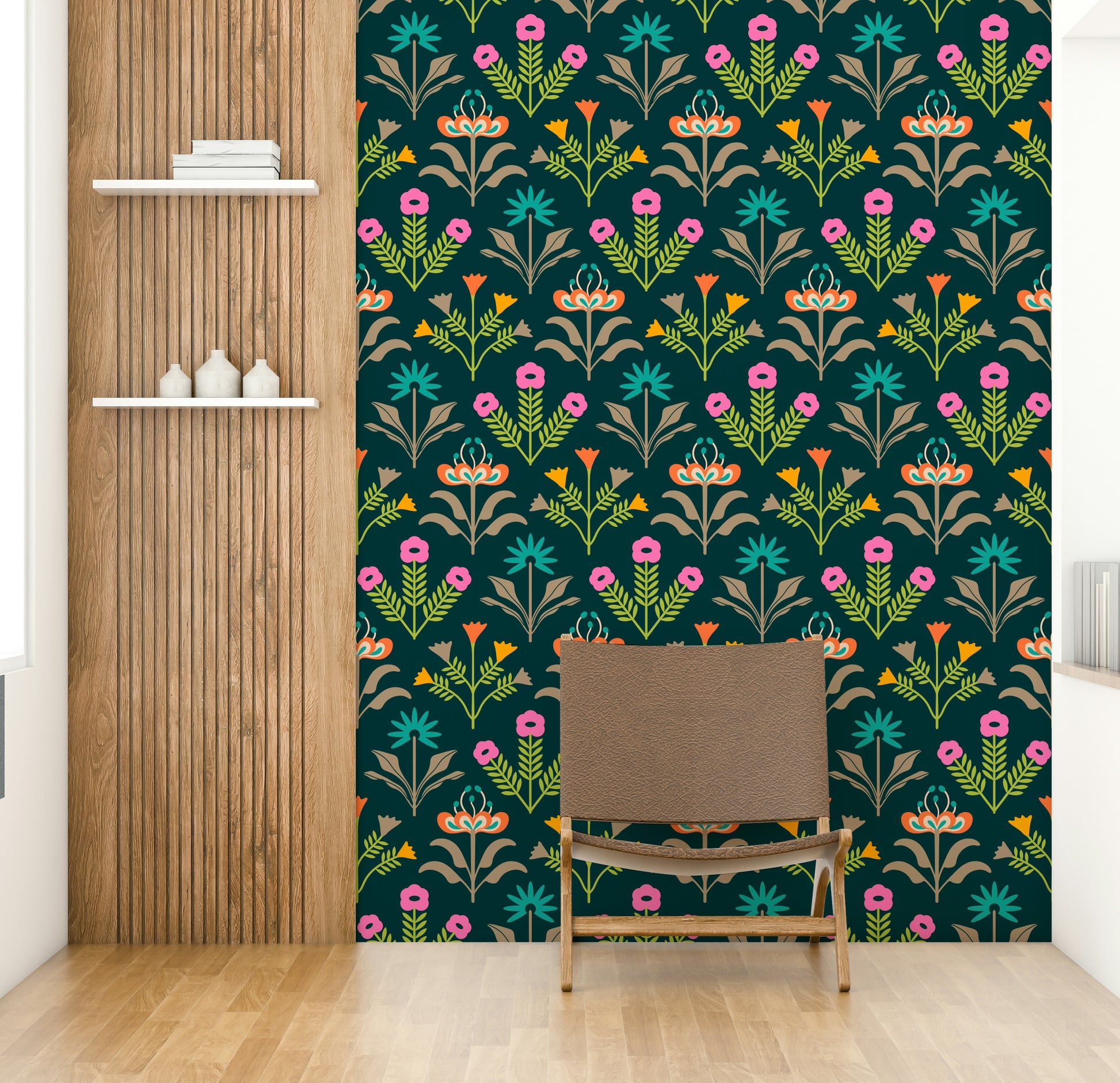 Provides a stylish and artistic backdrop.
