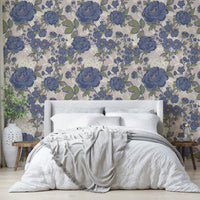 Close-up of a pink and gray flower.

