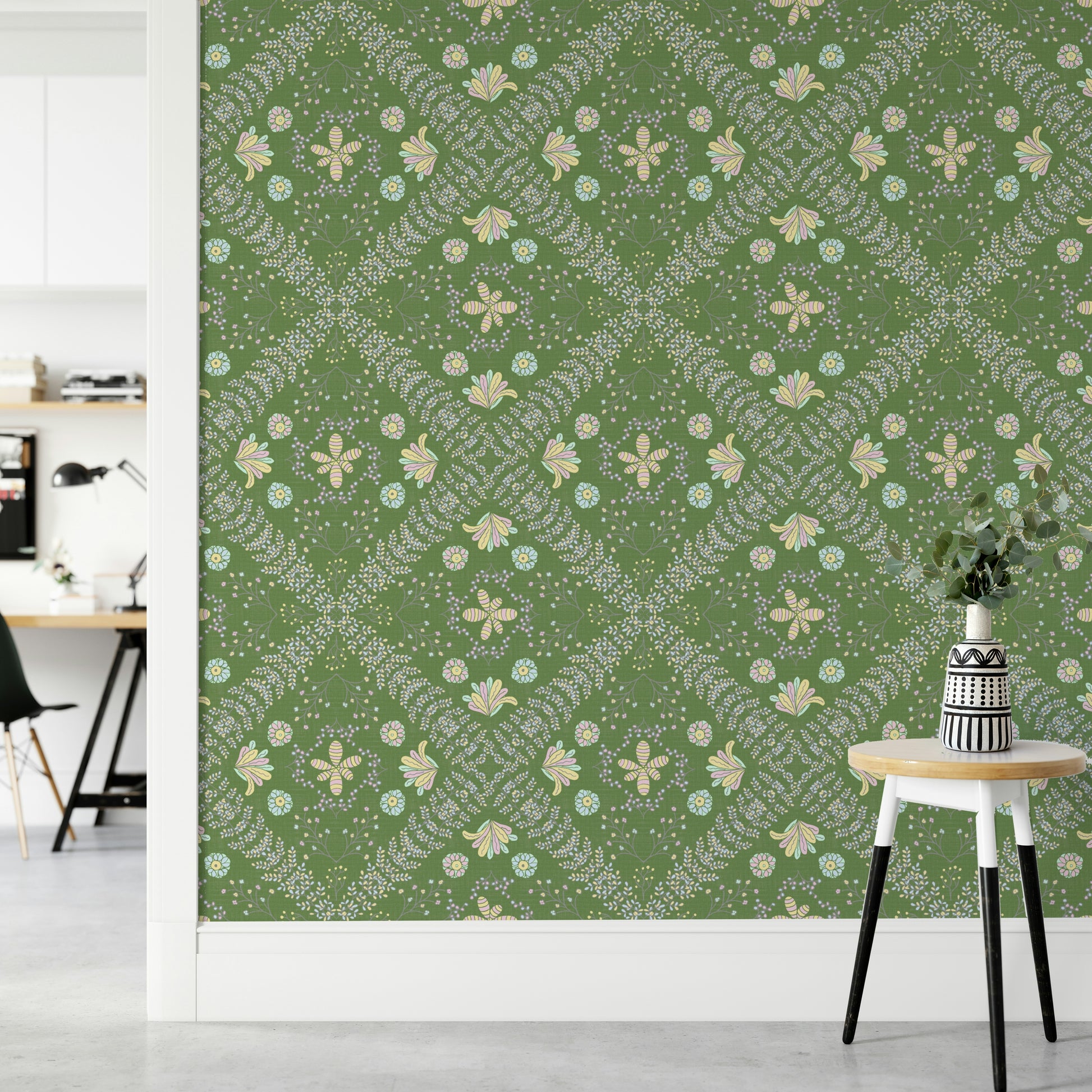 repeating pattern wallpaper

