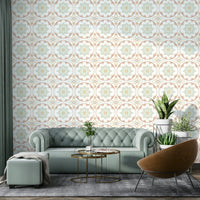 rustic cement tile mural wallpaper

