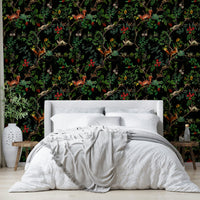 dark and moody wallcovering

