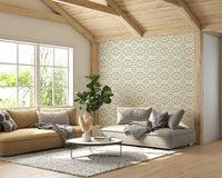 rustic cement tile mural wallpaper

