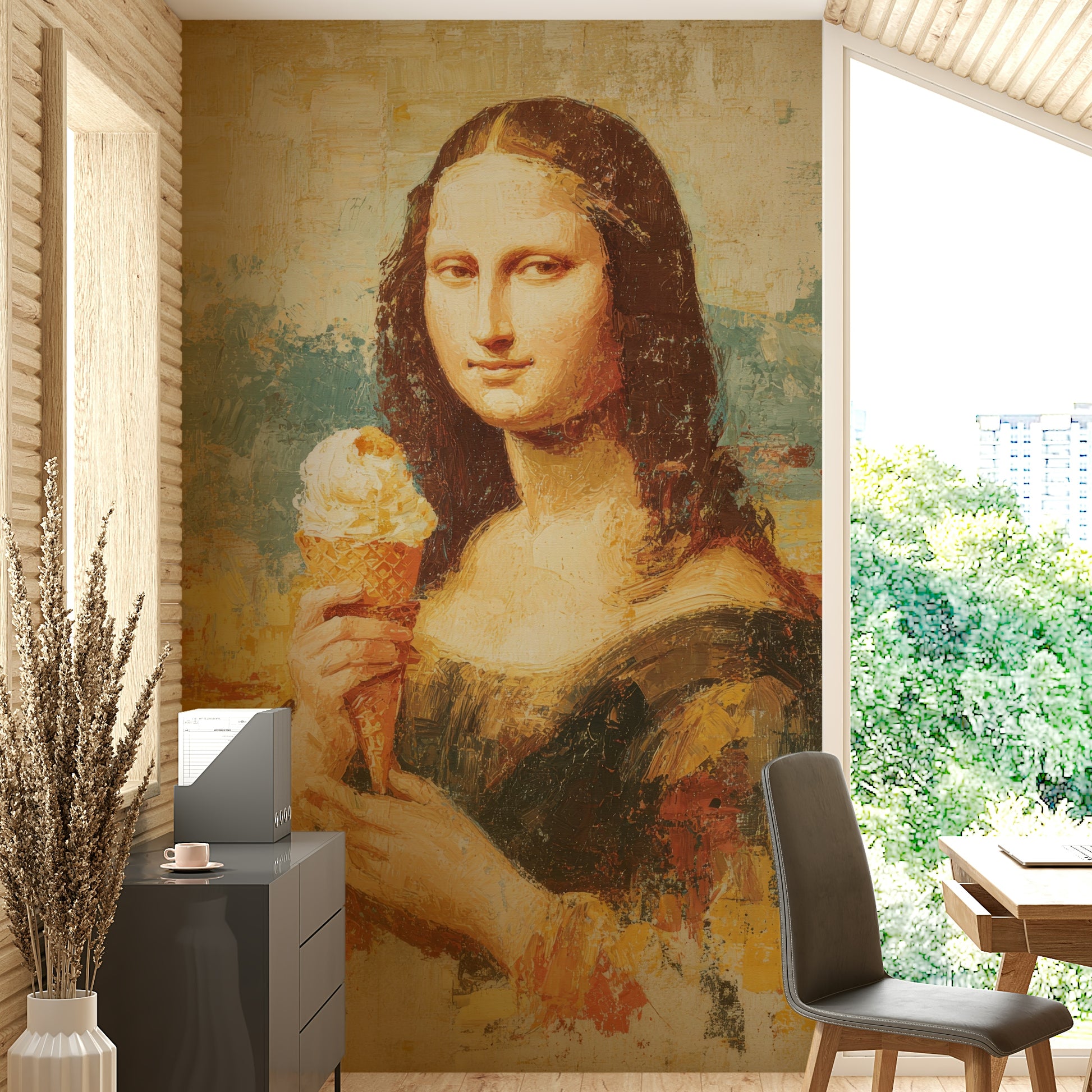 leonardo da vinci parody wallpaper

