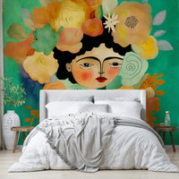 bohemian-themed wall decor

