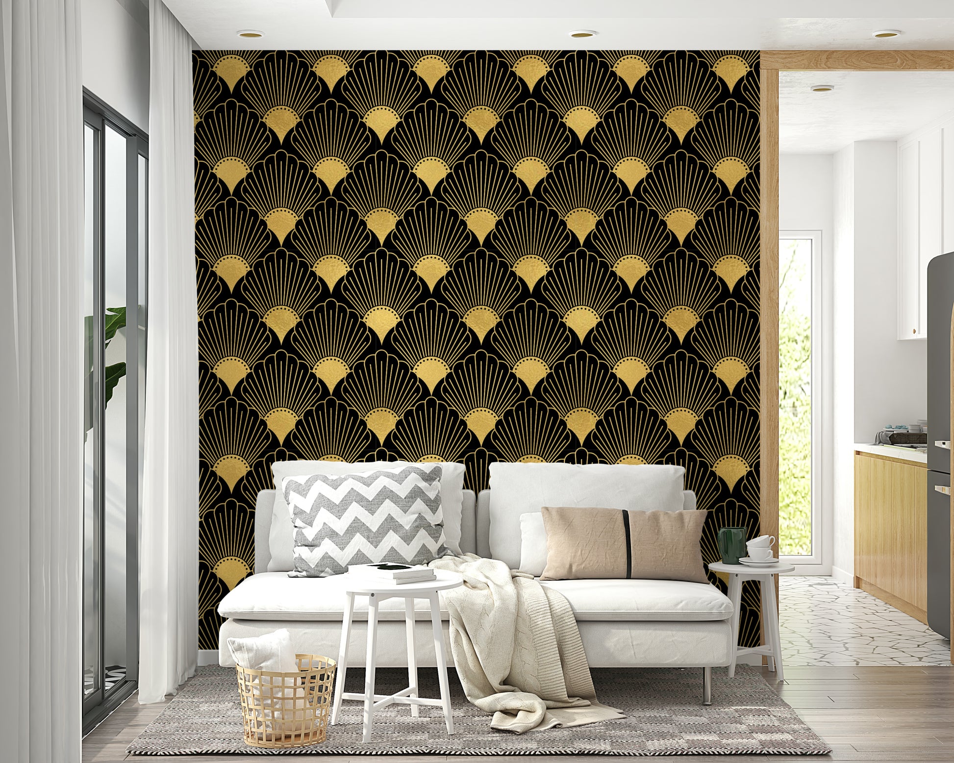 roaring twenties style wallpaper