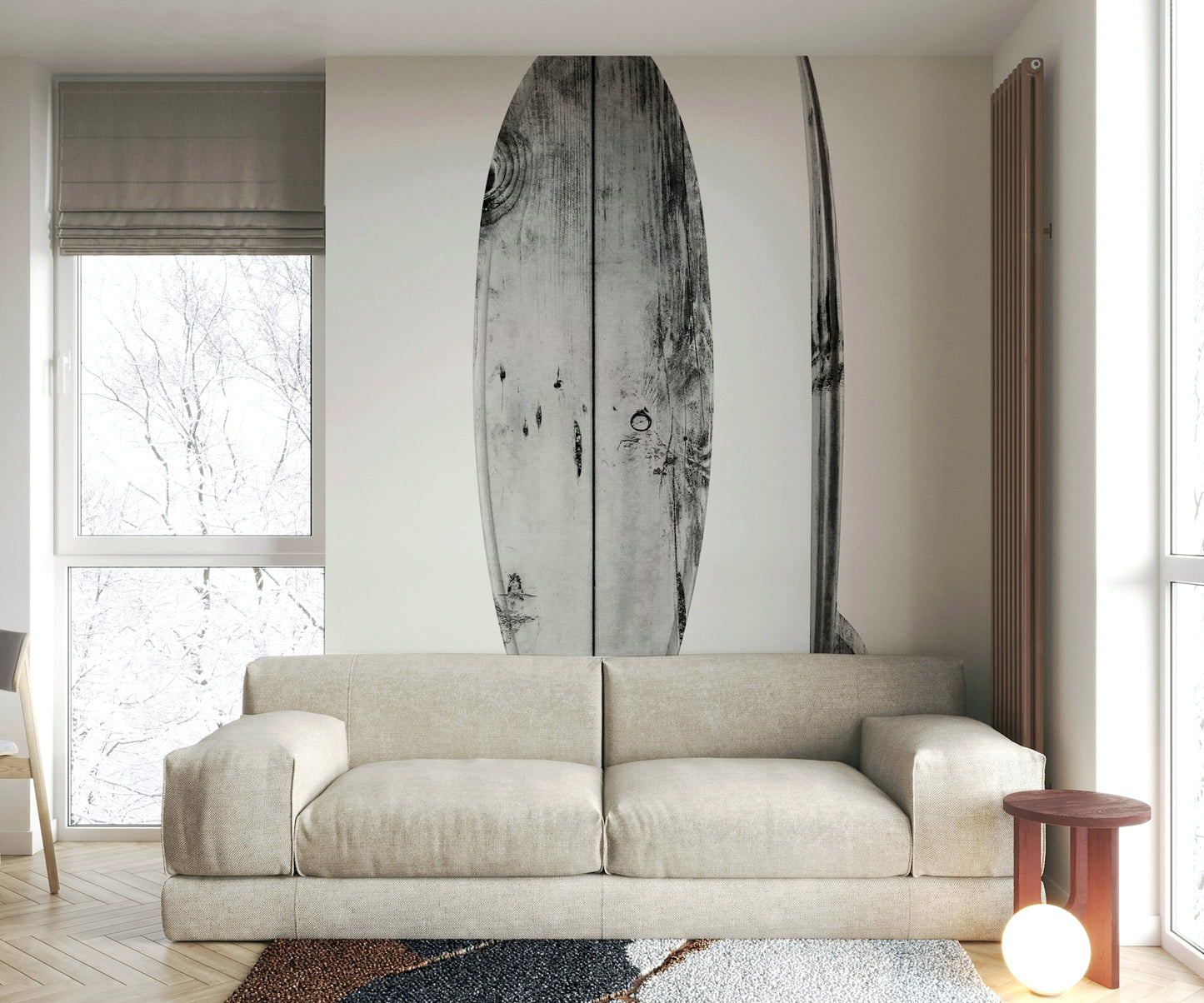 industrial-style wallpaper for walls

