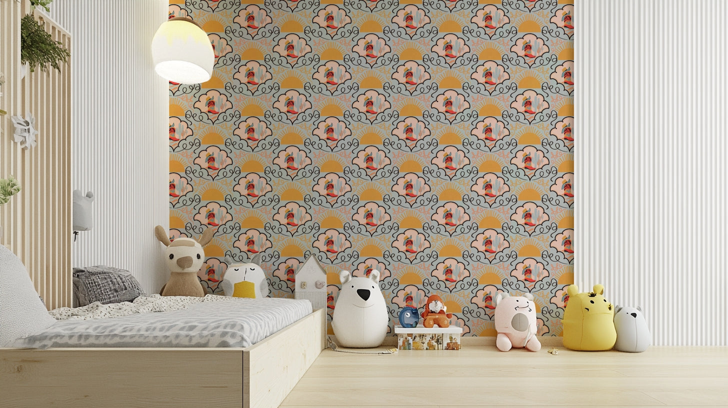 The design gives a feeling of wild west fun.

