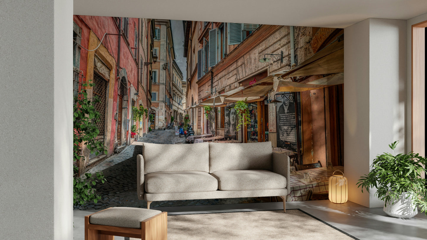 The light suggests a sunny day.

