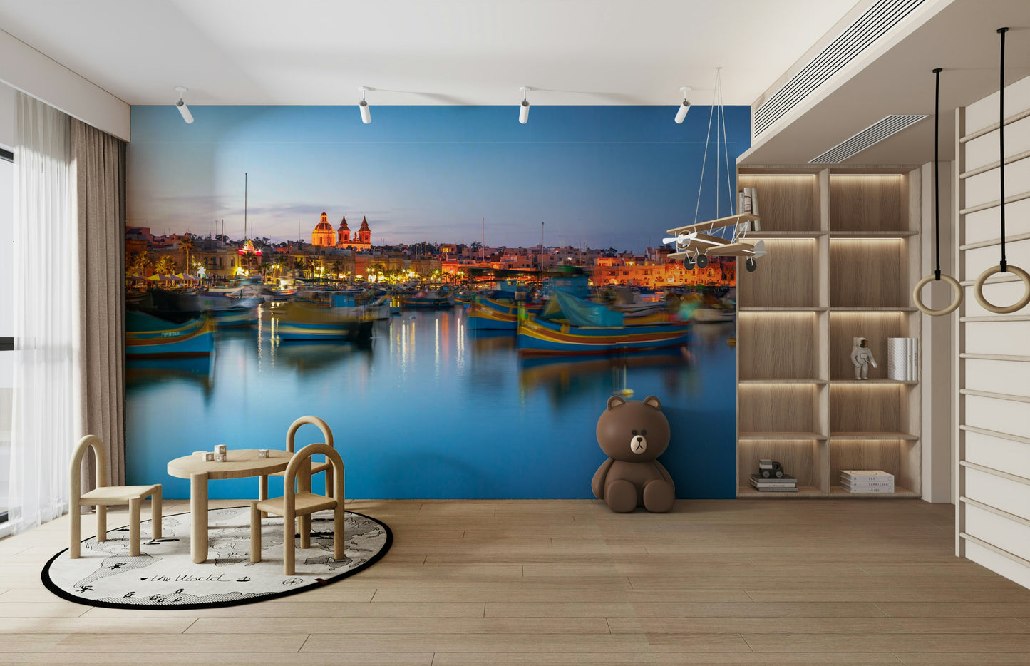 The feeling is one of quiet, elegant design.

