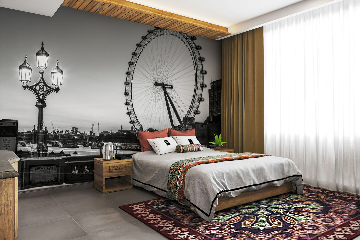 The image shows a minimalist representation of a lamp.

