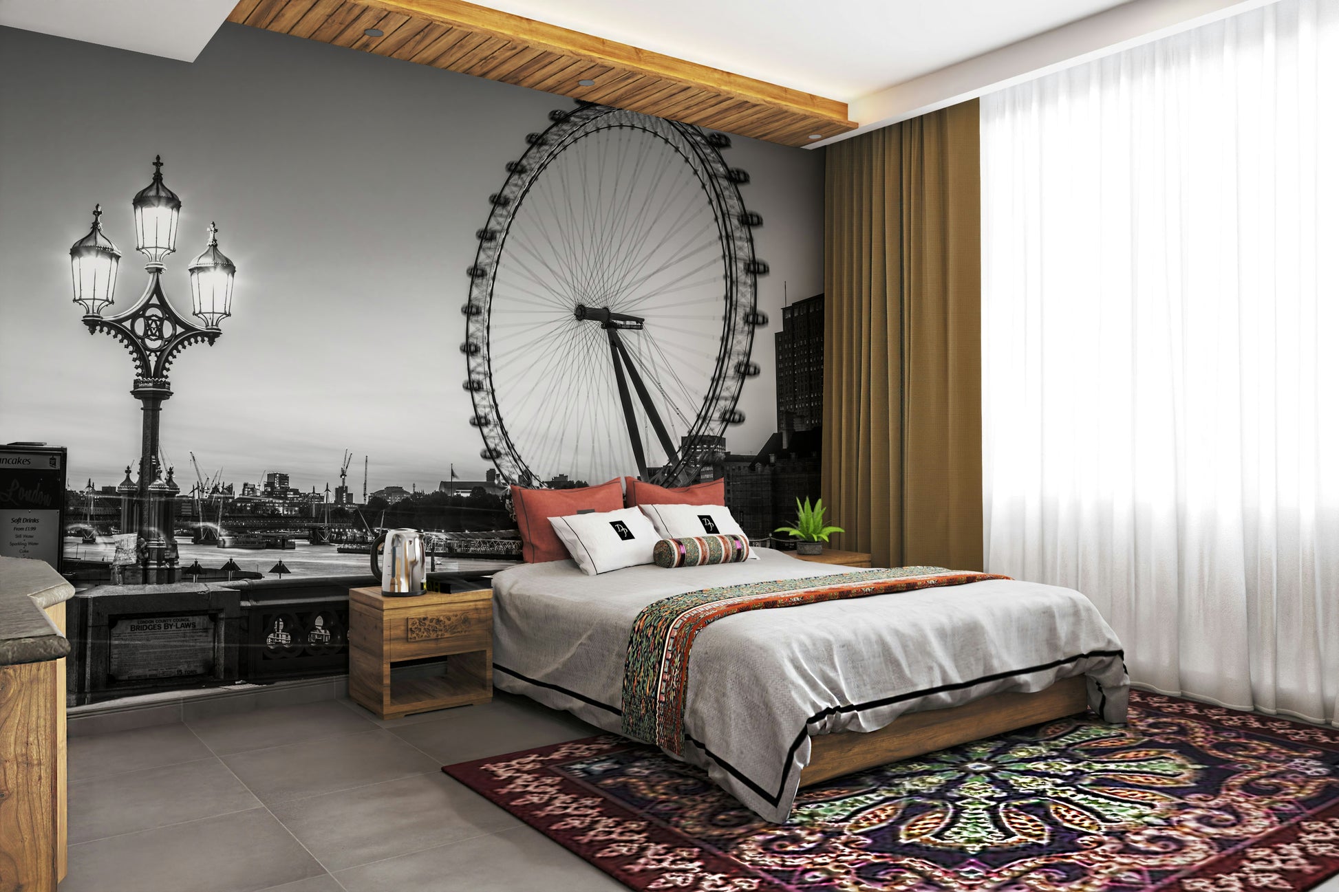 The image shows a minimalist representation of a lamp.

