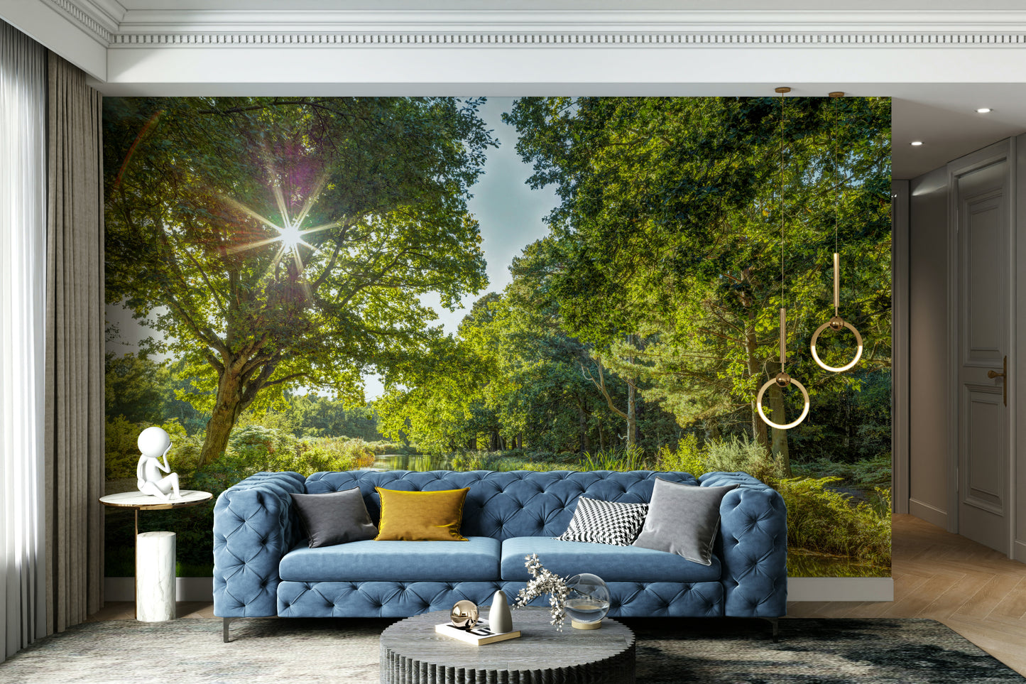 The composition is dynamic and full of life.

