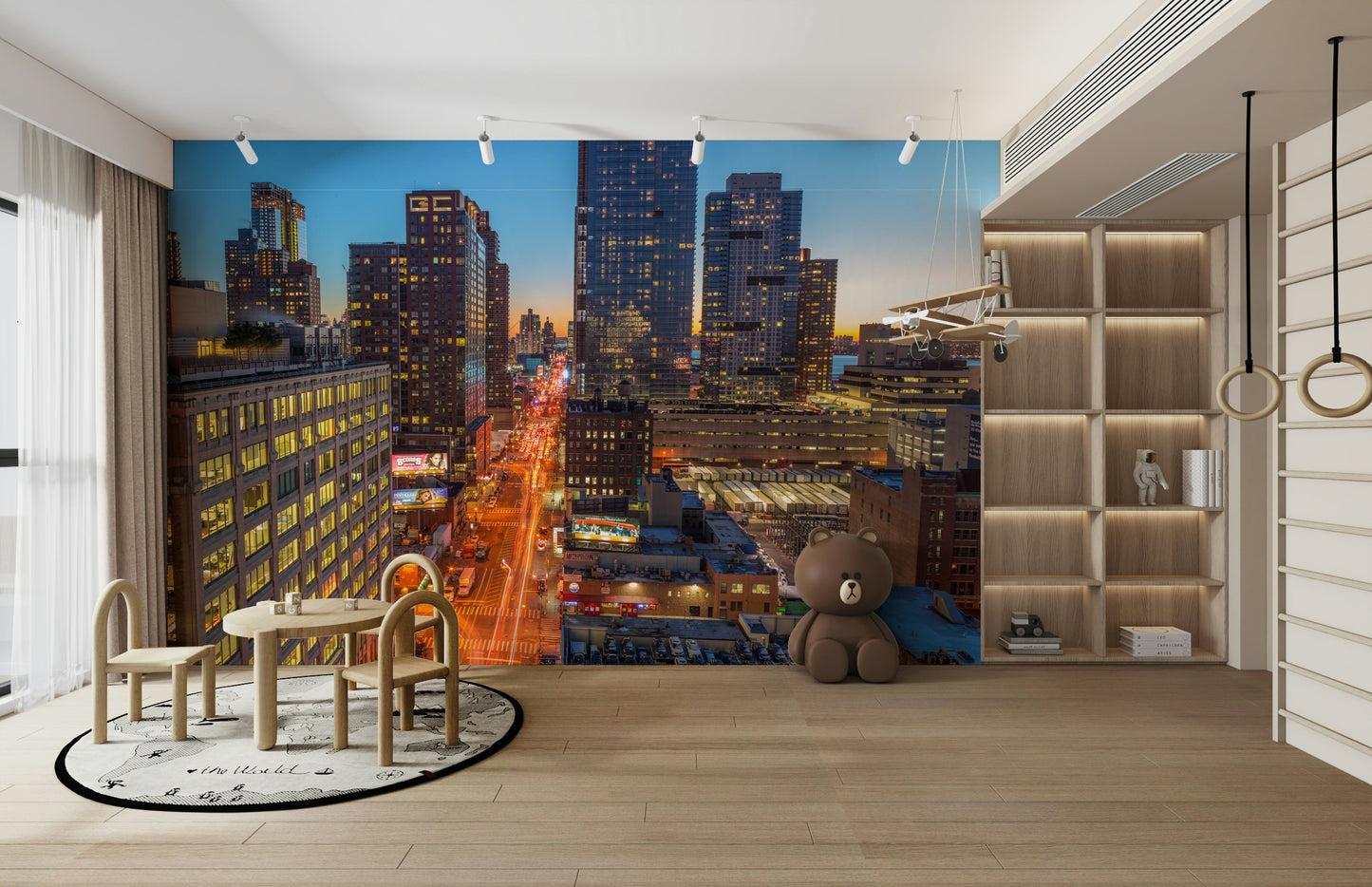 The print captures fine details of the architectural features and the fading light.

