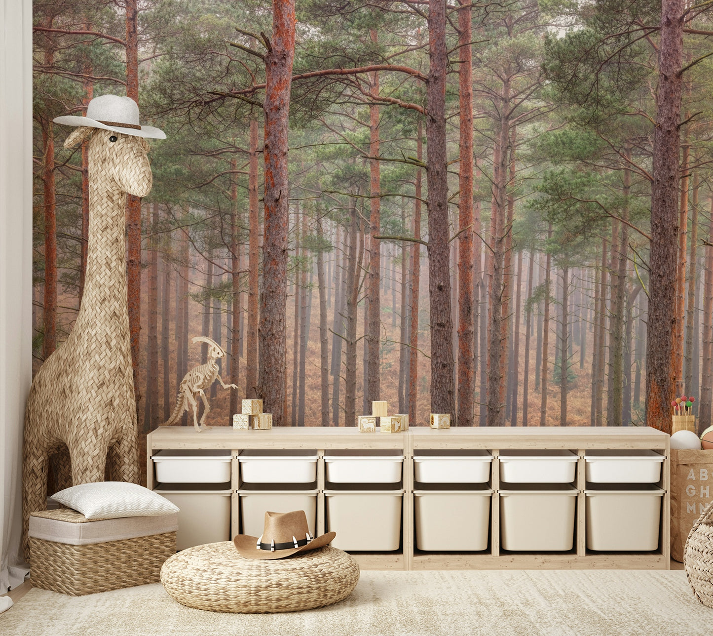 Hvisker af Woods Wall Mural