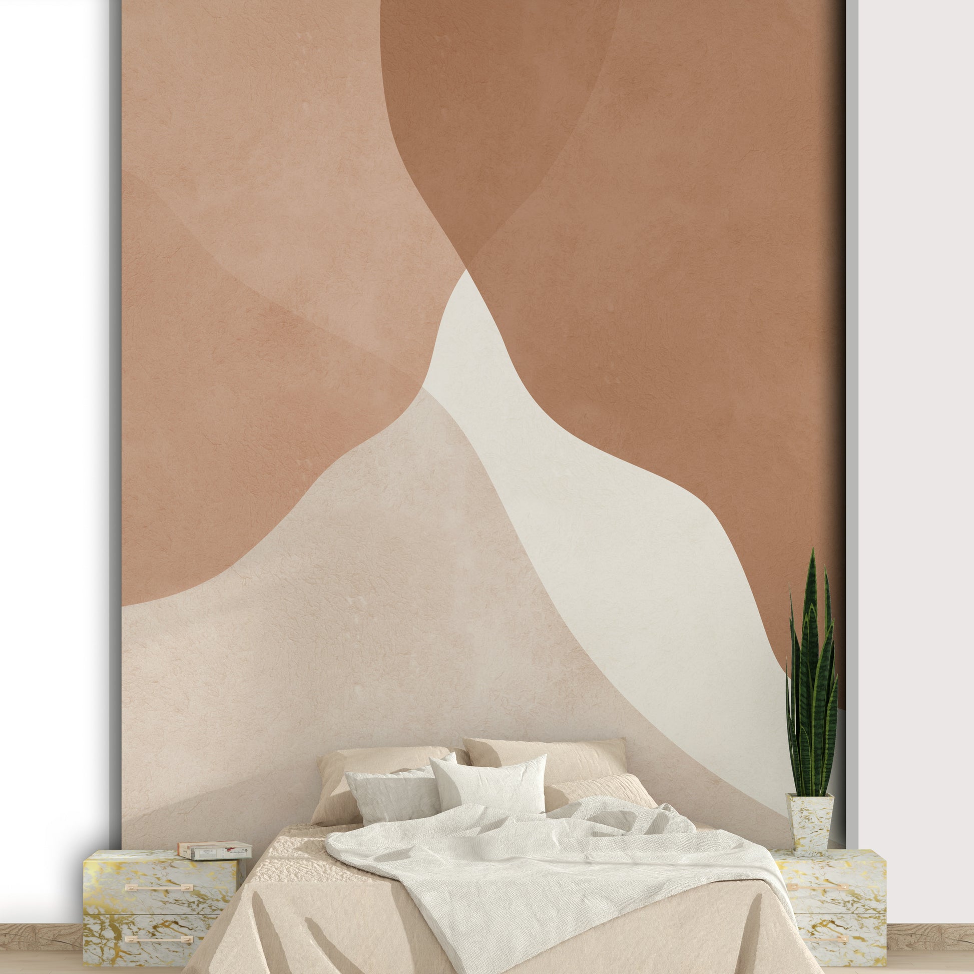 The high-resolution print captures fine details of the color gradients and textures.

