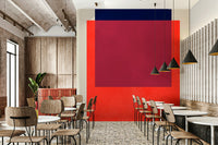 The design is non-realistic and interpretive.

