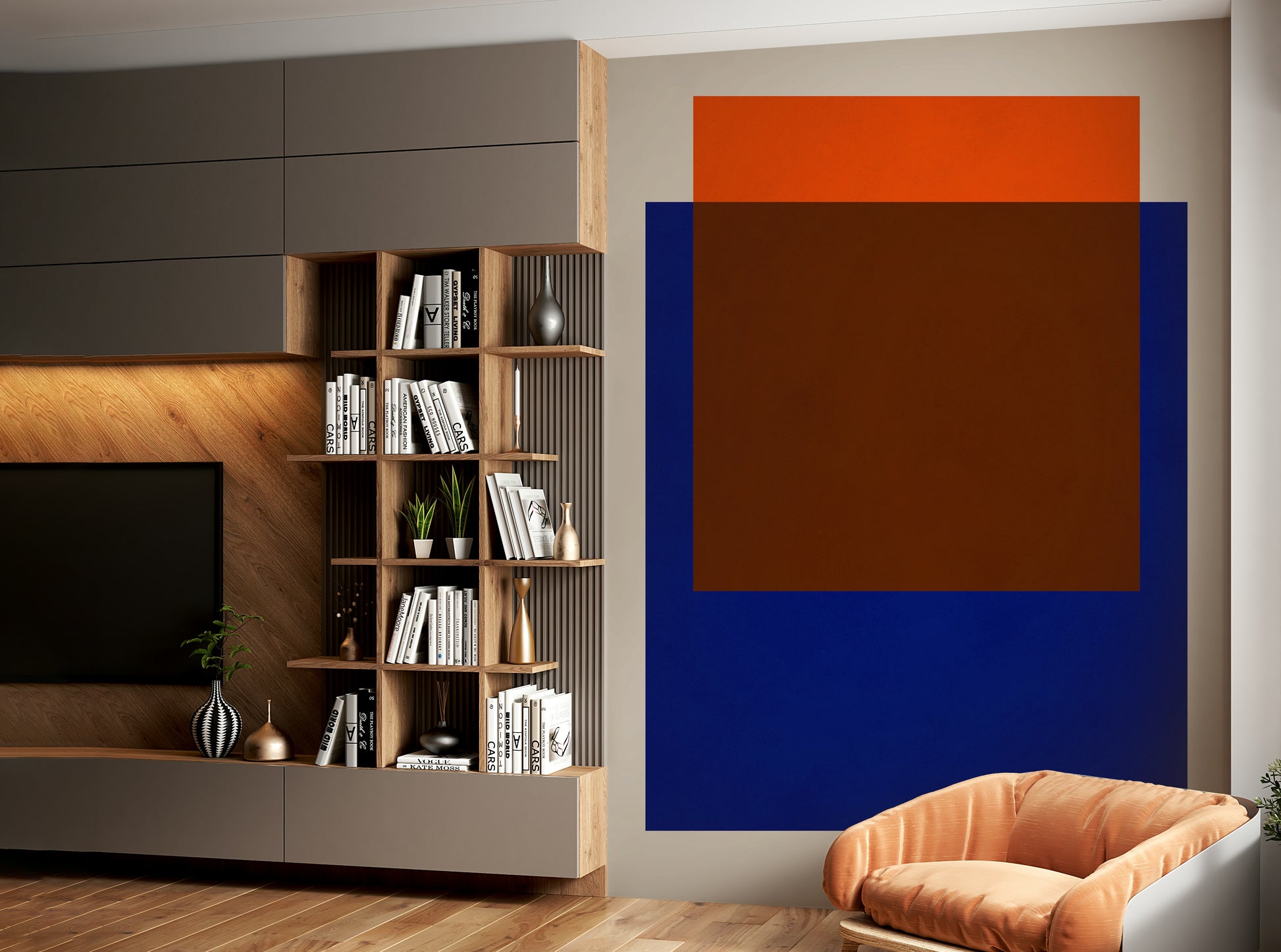 The overall mood is elegant and refined.

