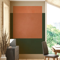 The design is non-realistic and interpretive.

