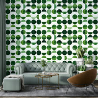 The composition is a repeating pattern.

