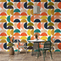 The design is non-realistic and interpretive.

