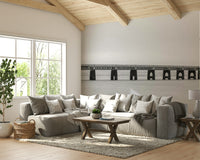 The bridge is the central focus of the image.

