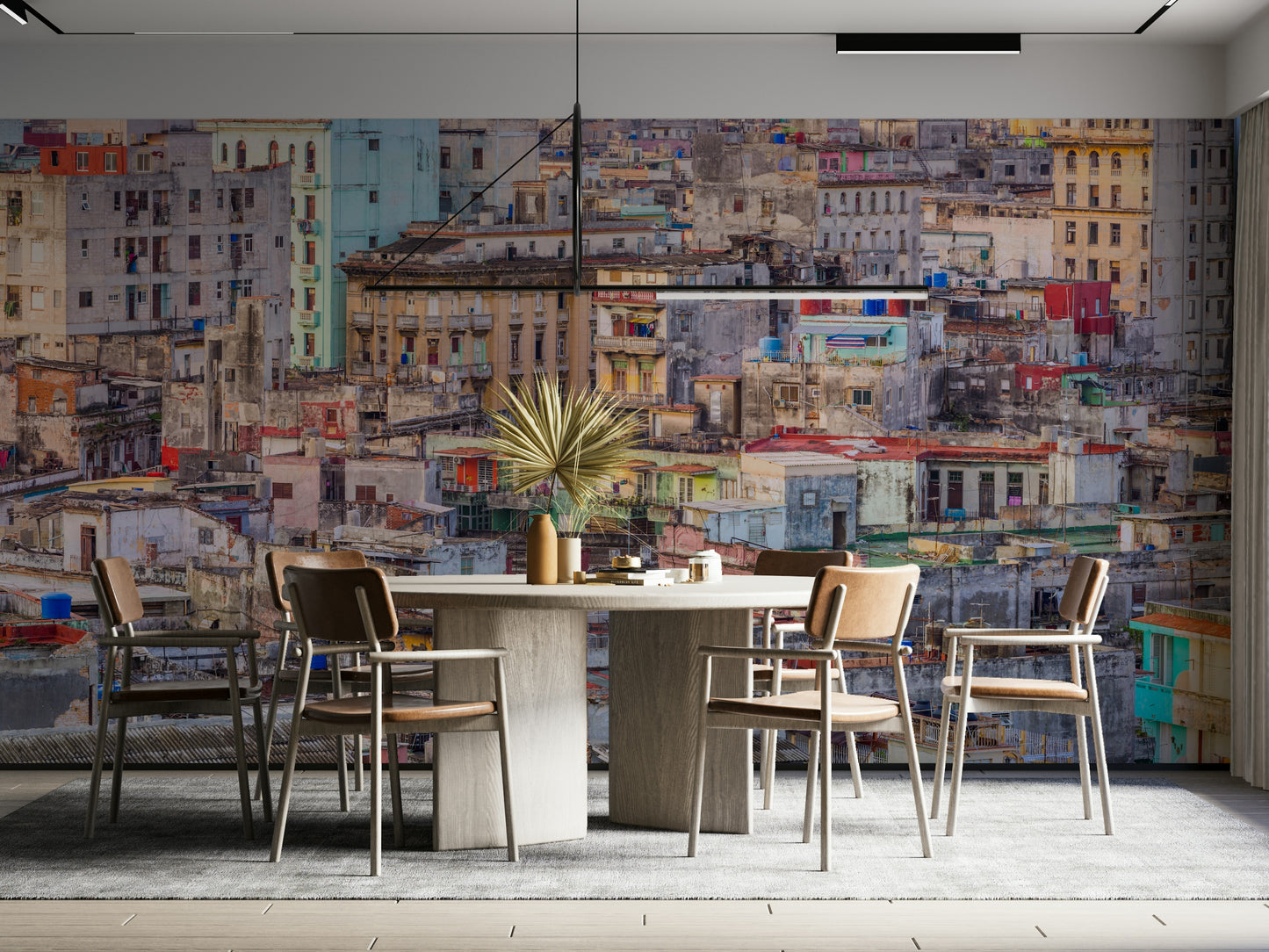 The color palette is rich and diverse.

