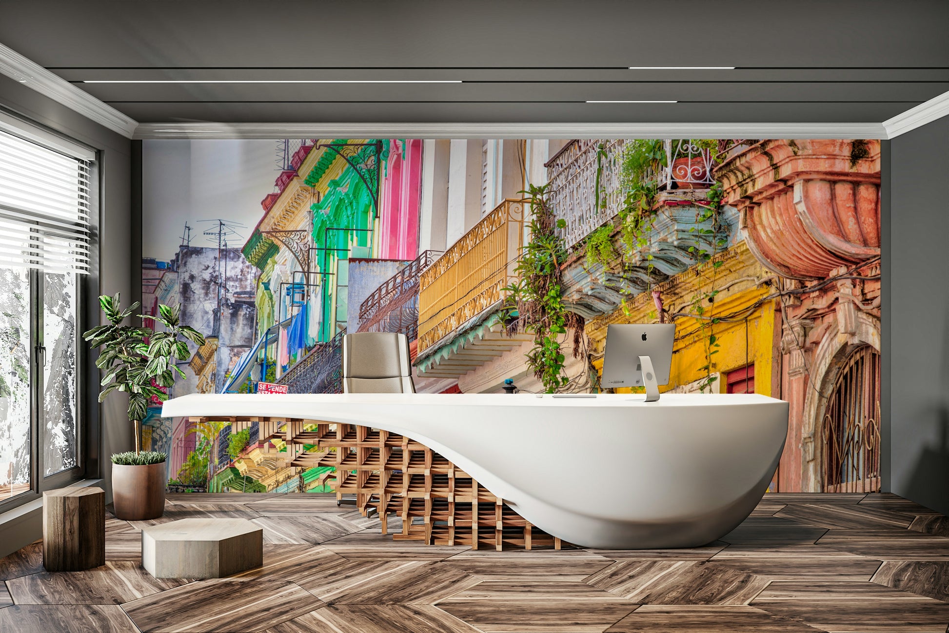 The feeling is one of lively, creative beauty.

