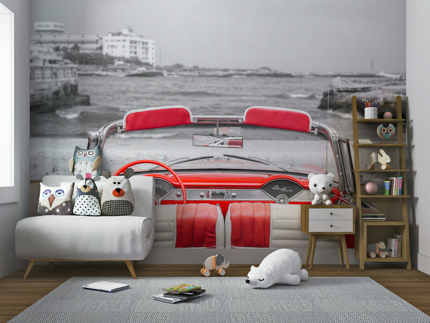 The mood is classic and nostalgic.

