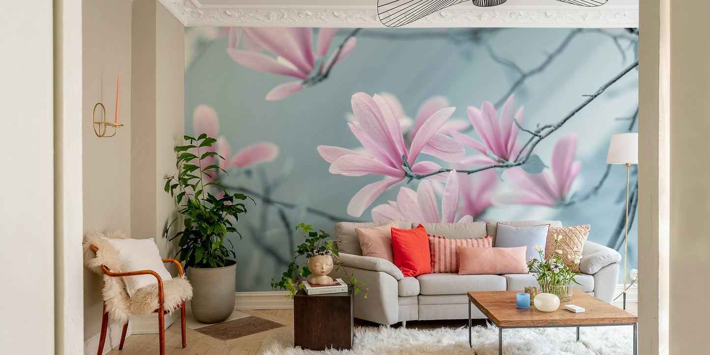 The image has a soft-focus, watercolor-like look.

