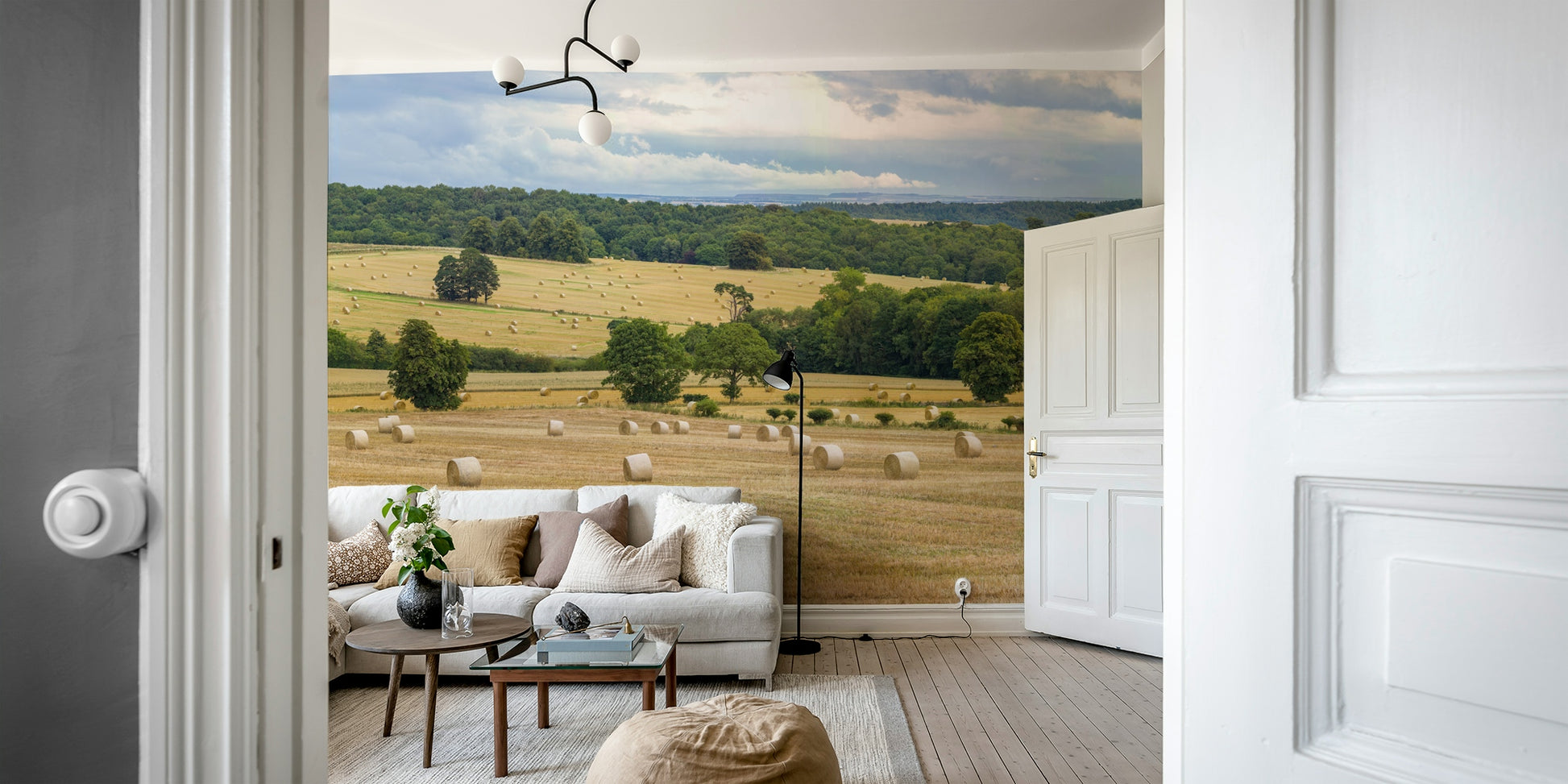 The mood is peaceful and serene.

