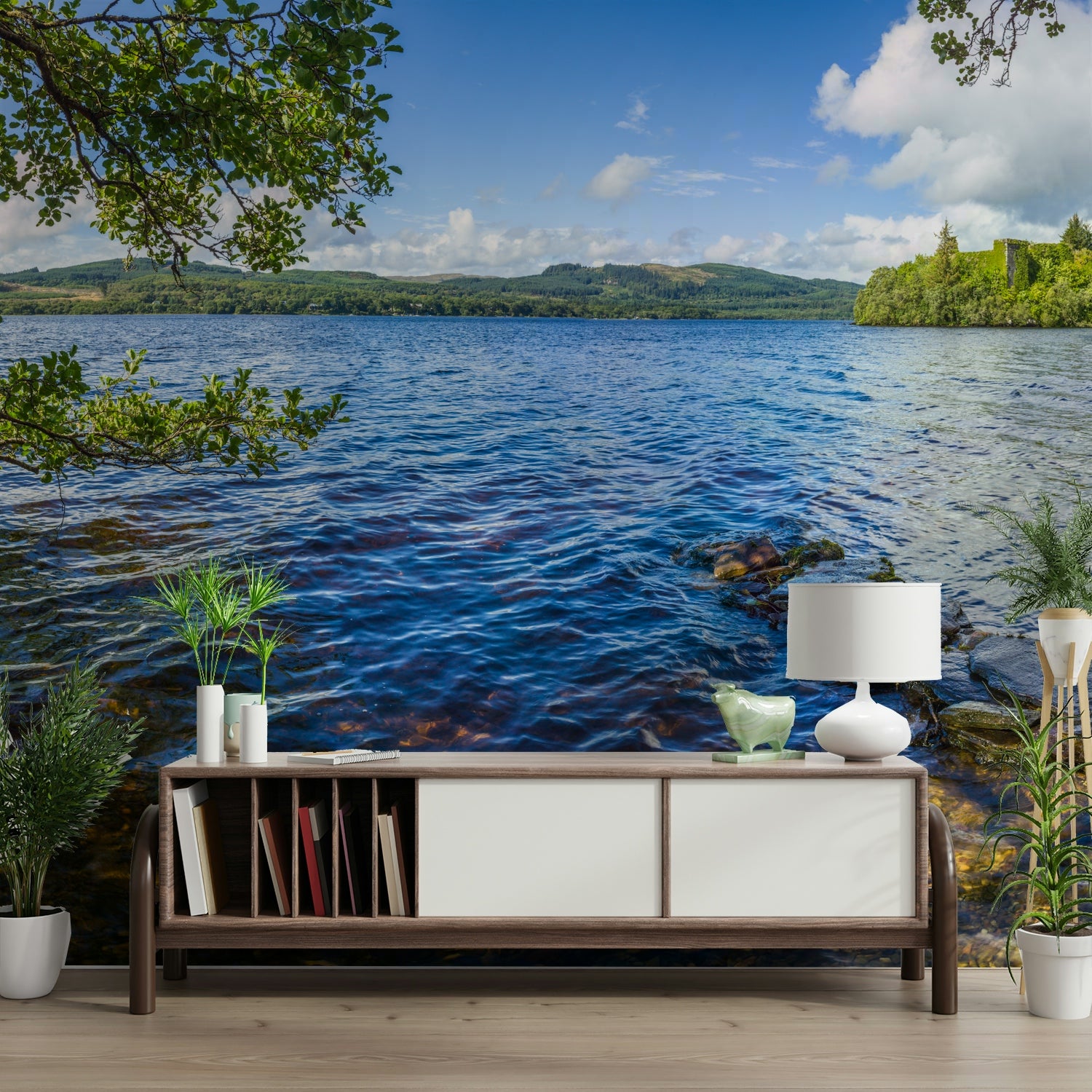 The feeling is one of quiet, natural beauty.

