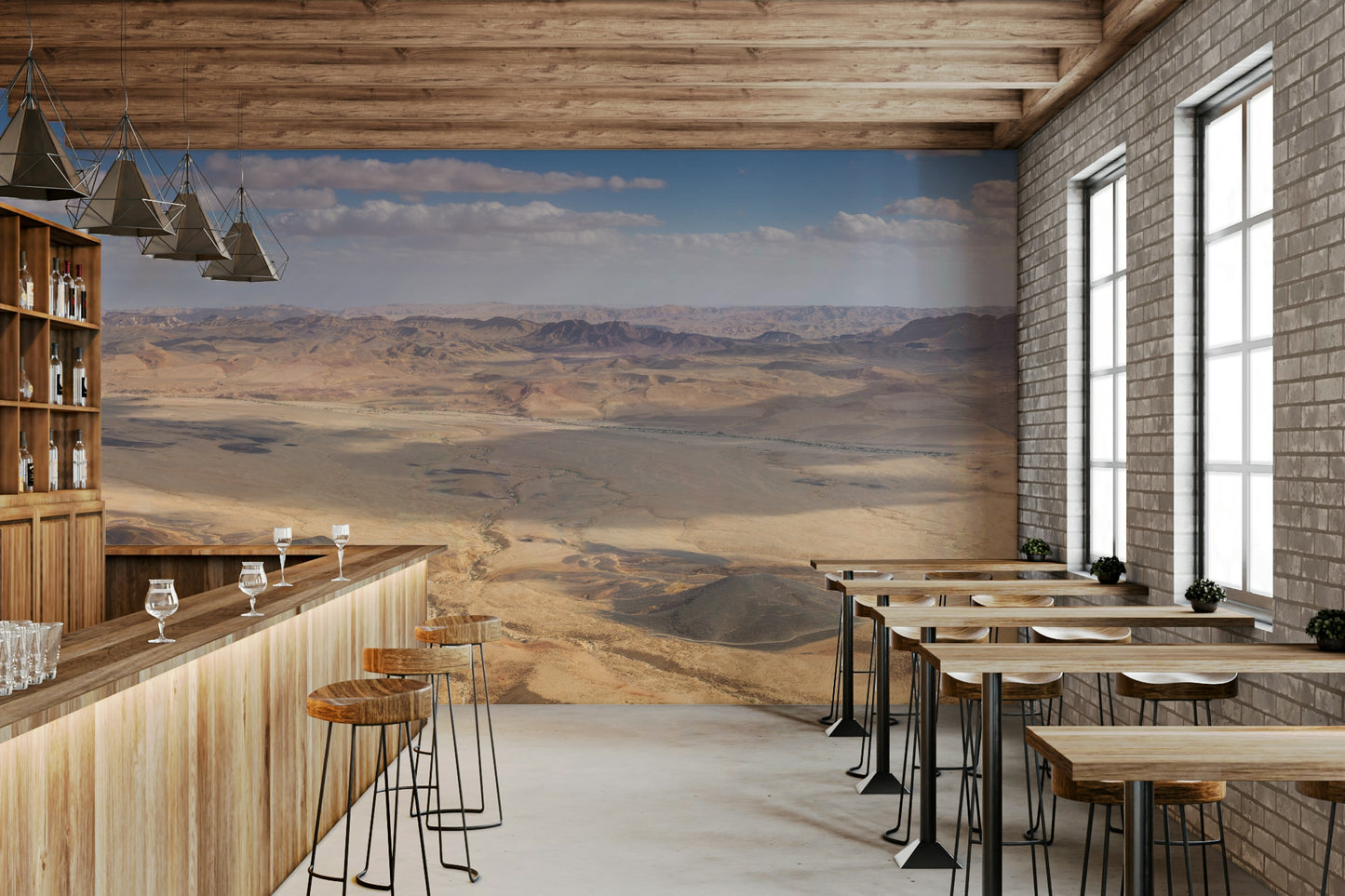 The colors are warm tones of orange, yellow, and brown.

