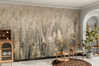 The image captures the natural beauty of wood.

