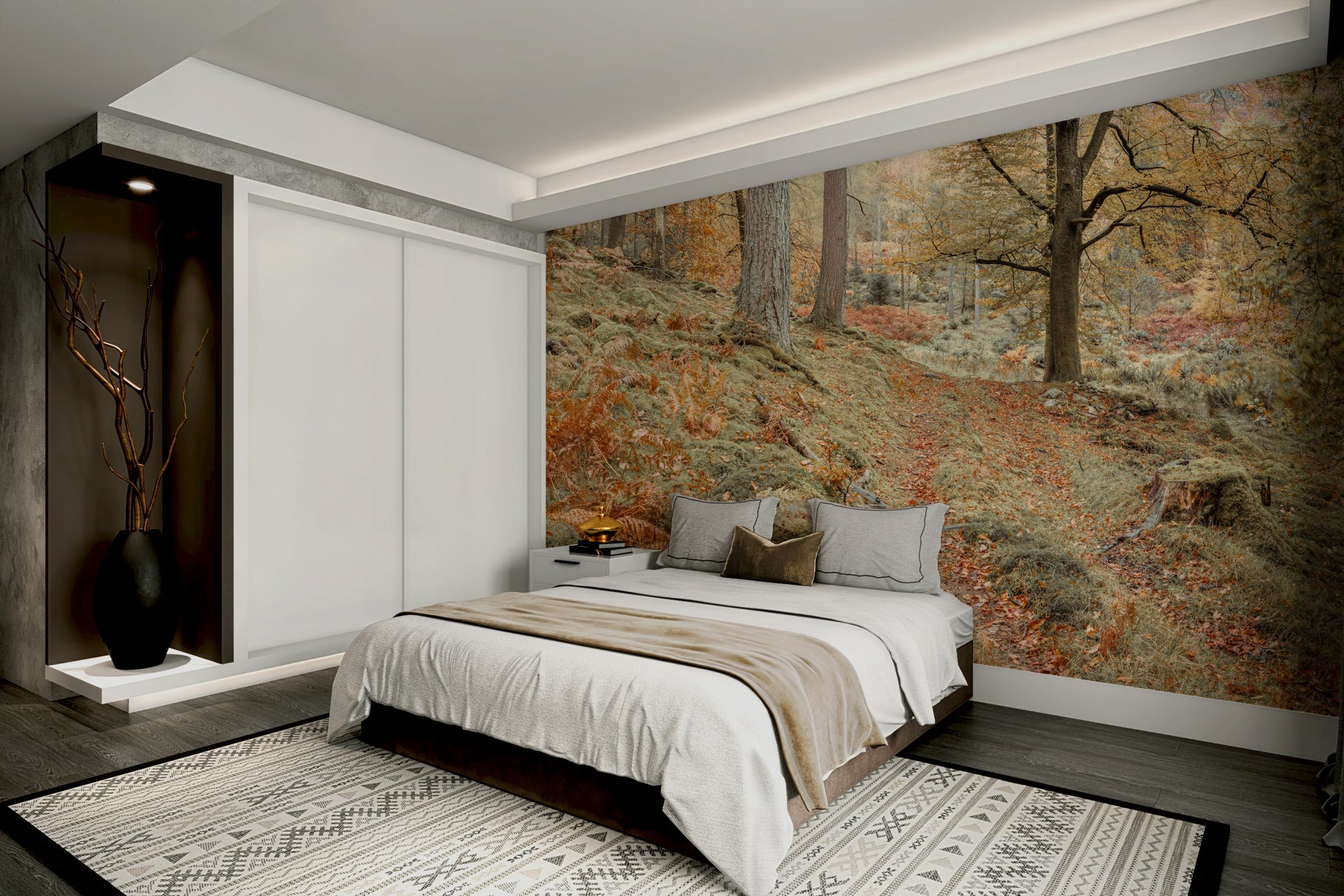 The image captures a serene moment in nature.

